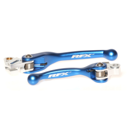 Σετ μανέτες φρένου - συμπλέκτη RFX Race Forged Flexible Lever Set Blue YZ 125/250 08-14