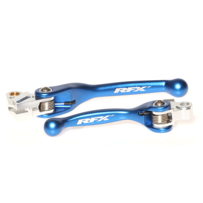 Σετ μανέτες φρένου - συμπλέκτη RFX Race Forged Flexible Lever Set Blue YZ 125/250 08-14