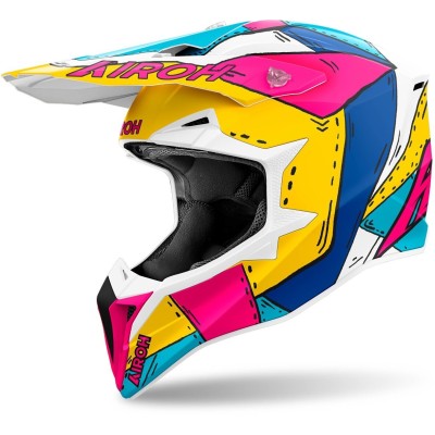 Κράνος motocross AIROH WRAAAP PAINT