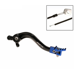 Μανέτα φρένου μηχανής πίσω RFX Pro FT Rear Brake Lever (Black/Blue) - Husqvarna TC65 17-24 Μανέτα φρένου μηχανής πίσω RFX Pro FT Rear Brake Lever (Black/Blue) - Husqvarna TC65 17-24