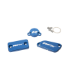 Σετ καπάκια δοχείου υγρών RFX Pro Reservoir Cap Kit Kit (Blue) - KTM SX65/85 (Brembo Brake and Magura Clutch) Σετ καπάκια δοχείου υγρών RFX Pro Reservoir Cap Kit Kit (Blue) - KTM SX65/85 (Brembo Brake and Magura Clutch) thumb