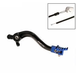 Μανέτα φρένου μηχανής πίσω RFX Pro ST Rear Brake Lever (Black/Blue) - Husqvarna TC85 Μανέτα φρένου μηχανής πίσω RFX Pro ST Rear Brake Lever (Black/Blue) - Husqvarna TC85