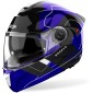 Κράνος μηχανής AIROH SPECKTRE GROOVE BLUE FLIP-UP thumb