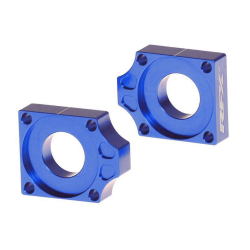 Ρυθμιστής πίσω άξονα RFX Pro Rear Axle Adjuster Blocks BLUE Husq FE 250/350/450 / TE 300 23-25 Ρυθμιστής πίσω άξονα RFX Pro Rear Axle Adjuster Blocks BLUE Husq FE 250/350/450 / TE 300 23-25
