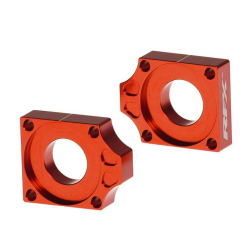 Ρυθμιστής πίσω άξονα RFX Pro Rear Axle Adjuster Blocks ORANGE KTM EXC-F 250/350/450 / EXC 300 23-25