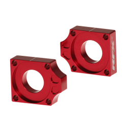 Ρυθμιστής πίσω άξονα RFX Pro Rear Axle Adjuster Blocks RED GASGAS EC 250/300/350/450 23-25 Ρυθμιστής πίσω άξονα RFX Pro Rear Axle Adjuster Blocks RED GASGAS EC 250/300/350/450 23-25
