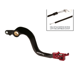 Μανέτα φρένου μηχανής πίσω RFX Pro FT Rear Brake Lever (Black/Red) - Honda CR250R 02-07 Μανέτα φρένου μηχανής πίσω RFX Pro FT Rear Brake Lever (Black/Red) - Honda CR250R 02-07