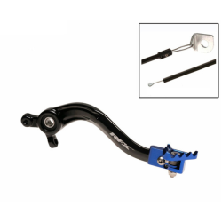 Μανέτα φρένου μηχανής πίσω RFX Pro ST Rear Brake Lever (Black/Blue) - Husqvarna TC65