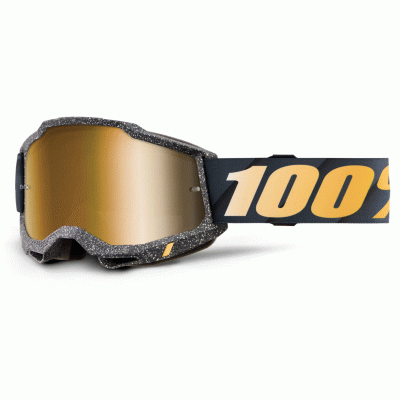 Μάσκα motocross 100% ACCURI 2 RISLAND TRUE GOLD Μάσκα motocross 100% ACCURI 2 RISLAND TRUE GOLD