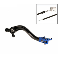 Μανέτα φρένου μηχανής πίσω RFX Pro FT Rear Brake Lever (Black/Blue) Husqvarna FE 17-23 / TC 18-22
