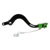 Μανέτα φρένου μηχανής πίσω RFX Pro FT Rear Brake Lever (Black/Green) - Kawasaki KXF250 05-20