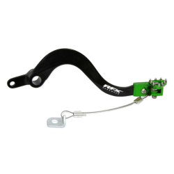 Μανέτα φρένου μηχανής πίσω RFX Pro FT Rear Brake Lever (Black/Green) - Kawasaki KXF250 05-20 Μανέτα φρένου μηχανής πίσω RFX Pro FT Rear Brake Lever (Black/Green) - Kawasaki KXF250 05-20