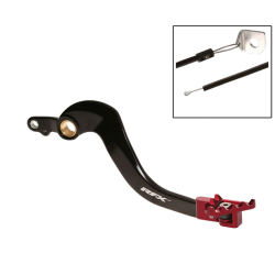 Μανέτα φρένου μηχανής πίσω RFX Pro FT Rear Brake Lever (Black/Red) - Honda CRFX450 05-20 Μανέτα φρένου μηχανής πίσω RFX Pro FT Rear Brake Lever (Black/Red) - Honda CRFX450 05-20