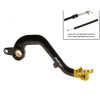 Μανέτα φρένου μηχανής πίσω RFX Pro FT Rear Brake Lever (Black/Yellow) - Suzuki RM250 01-08