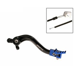Μανέτα φρένου μηχανής πίσω RFX Pro ST Rear Brake Lever (Black/Blue) GASGAS/HUSQ/KTM