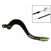 Μανέτα φρένου μηχανής πίσω RFX Pro ST Rear Brake Lever (Black/Green) - Kawasaki KXF450 06-25 thumb