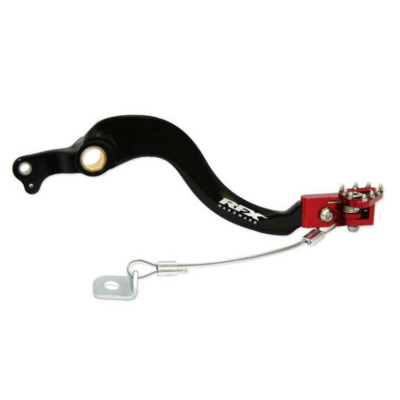 Μανέτα φρένου μηχανής πίσω RFX Pro ST Rear Brake Lever (Black/Red) - Honda CRFX450