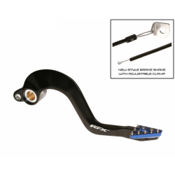 Μανέτα φρένου μηχανής πίσω RFX Pro ST Rear Brake Lever (Hard Anodised Black/Blue) - Yamaha YZ125/250 Μανέτα φρένου μηχανής πίσω RFX Pro ST Rear Brake Lever (Hard Anodised Black/Blue) - Yamaha YZ125/250