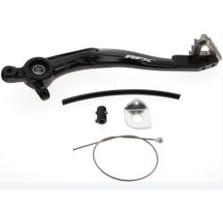 Μανέτα φρένου μηχανής πίσω RFX Pro ST Rear Brake Lever (H/A BK/Ti) KTM 17-23
