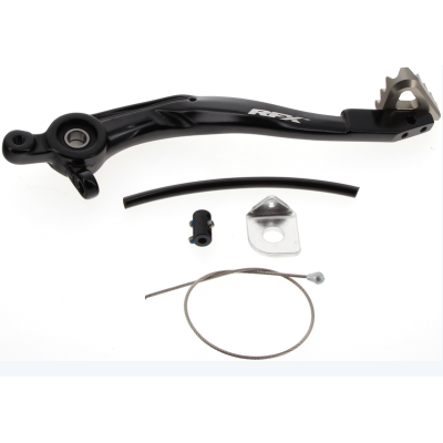 Μανέτα φρένου μηχανής πίσω RFX Pro ST Rear Brake Lever (H/A BK/Ti) KTM 17-23
