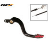 Μανέτα φρένου μηχανής πίσω RFX Pro ST Rear Brake Lever (Hard Anodised Black/Red) - Honda CR250