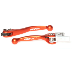 Σετ μανέτες φρένου - συμπλέκτη RFX Race Forged Flexible Lever Set (Orange) SX125/150/200 14-15 Σετ μανέτες φρένου - συμπλέκτη RFX Race Forged Flexible Lever Set (Orange) SX125/150/200 14-15