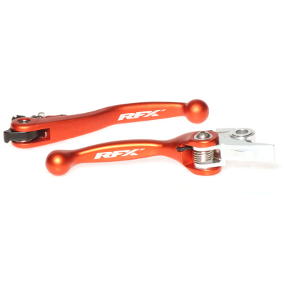 Σετ μανέτες φρένου - συμπλέκτη RFX Race Forged Flexible Lever Set (Orange) SX125/150/200 14-15
