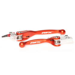 Σετ μανέτες φρένου - συμπλέκτη RFX Race Forged Flexible Lever Set (Orange) - KTM SX65 04-11 / 85 03-12