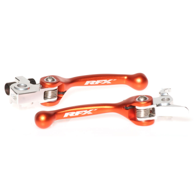 Σετ μανέτες φρένου - συμπλέκτη RFX Race Forged Flexible Lever Set (Orange) - KTM Various Brembo Brake / Brembo Clutch