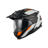 Κράνος μηχανής NEXX X.LIFECOUNTRY TERRA WHITE/ORANGE