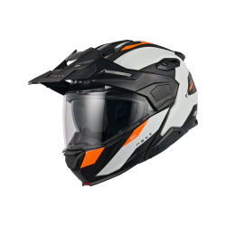 Κράνος μηχανής NEXX X.LIFECOUNTRY TERRA WHITE/ORANGE