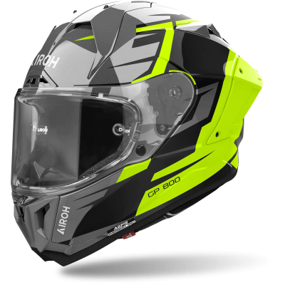 Κράνος μηχανής AIROH GP 800 Master Yellow Gloss FULL FACE
