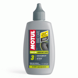 Λιπαντικό αλυσίδας ποδηλάτου MOTUL BIKE CARE DRY 100ml on-road