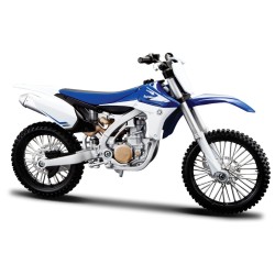 Παιχνίδι - μοτοσυκλέτα Yamaha YZ450F 1:12 WHITE