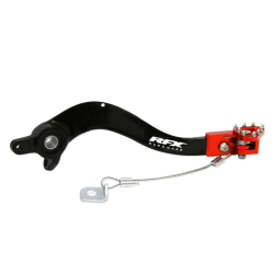 Μανέτα φρένου μηχανής πίσω RFX Pro FT Rear Brake Lever (Black/Orange) KTM EXC-F 250 07-16