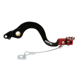 Μανέτα φρένου μηχανής πίσω RFX Pro FT Rear Brake Lever (Black/Red) - Honda CRF150 Μανέτα φρένου μηχανής πίσω RFX Pro FT Rear Brake Lever (Black/Red) - Honda CRF150