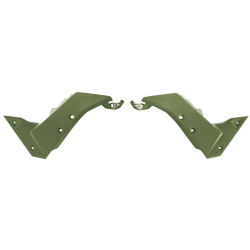Πλαϊνά πάνελ μηχανής RACETECH T7 Revolution Central Side Panels (Camo Green) Yamaha Tenere 700 19-24