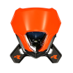 Προβολέας μοτοσυκλέτας RACETECH V-FACE 2.0 LED Headlight (Black/Orange) thumb