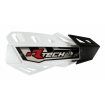 Προστατευτικές χούφτες μηχανής RACETECH FLX Adjustable Handguards White thumb