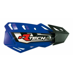 Προστατευτικές χούφτες μηχανής RACETECH FLX Adjustable Handguards Blue