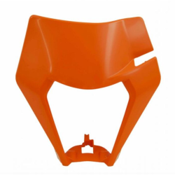Μάσκα φαναριού μοτοσυκλέτας RACETECH Front Headlight Mask KTM 20-23 (Orange)