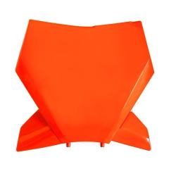 Number Plate μάσκα εμπρός RACETECH KTM 23-24 (Neon Orange)