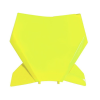Number Plate μάσκα εμπρός RACETECH KTM 23-24 (Yellow)
