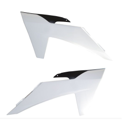 Πλαστικά καλύμματα ψυγείου RACETECH Radiator Scoops KTM 23-24 (White) Πλαστικά καλύμματα ψυγείου RACETECH Radiator Scoops KTM 23-24 (White)