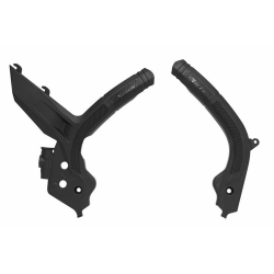 Προστασία πλαισίου μοτοσυκλέτας RACETECH Bi-material Frame Guard Black KTM 19-22/23