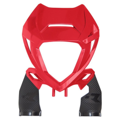 Μάσκα φαναριού μοτοσυκλέτας RACETECH Enduro Headlight - Beta RR 20-23 (Red)