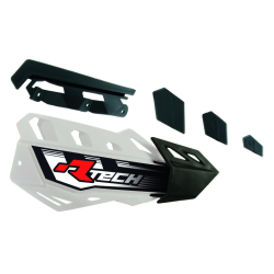 Εφεδρικές χούφτες μηχανής RACETECH FLX Handguards Replacement Covers White