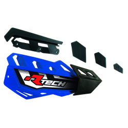 Εφεδρικές χούφτες μηχανής RACETECH FLX Handguards Replacement Covers Blue