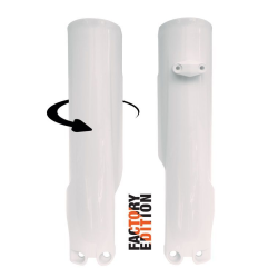 Προστατευτικά πιρουνιού μηχανής RACETECH Fork Protectors Husqvarna 23-25 (White)