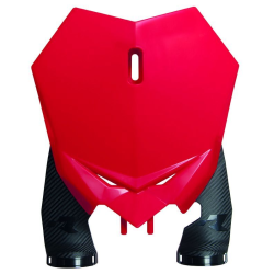 Number Plate μάσκα εμπρός RACETECH - Beta RX 300 2T 2024 (Red)